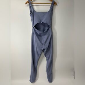 Madewell Periwinkle Cutout Jumpsuit Medium